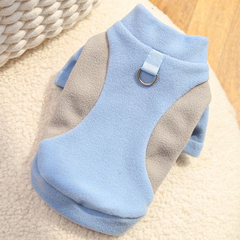 Sweatshirt Chien À Capuche - Coton Respirant Et Doublure Polaire - Pour Chiens De Taille Petite À Moyenne - Idéal Pour Activités Extérieures Par Temps Froid - 1 Pièce (1/3)