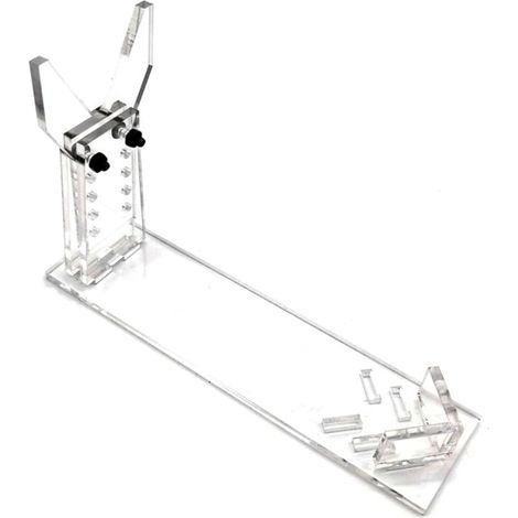 Présentoir de Pistolet en Acrylique, Support de Pistolet à 5 Hauteurs Réglables pour Tous Petits Pistolets (1/5)