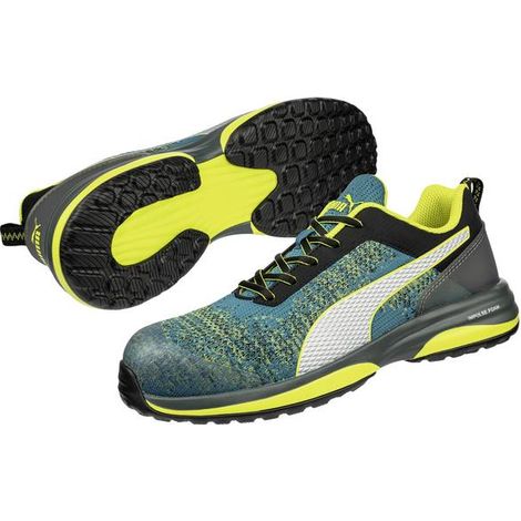 Scarpe antinfortunistiche basse CHARGE GREEN Puma S1P ESD HRO SRC Verde 41