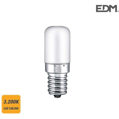 Ampoule LED Chaudron Tubulaire E14 1,8W 130lm 3200K Lumière Chaude Ø1,8x4,8cm