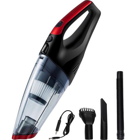 Aspirateur à main sans fil - Filtre HEPA - Puissance d'aspiration 6200 Pa - Aspirateur sans fil - Aspirateur de voiture - Aspirateur sans fil - Aspirateur de voiture - Rechargeable - Sans fil - (1/5)