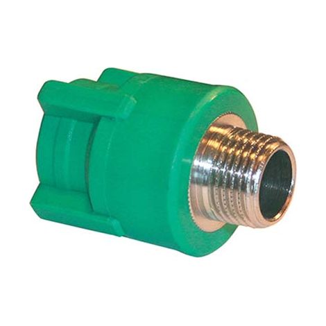MANICOTTO PPR A SALDARE FILETTO MASCHIO - VERDE/OTTONE MM 20X1/2M- 10 pezzi