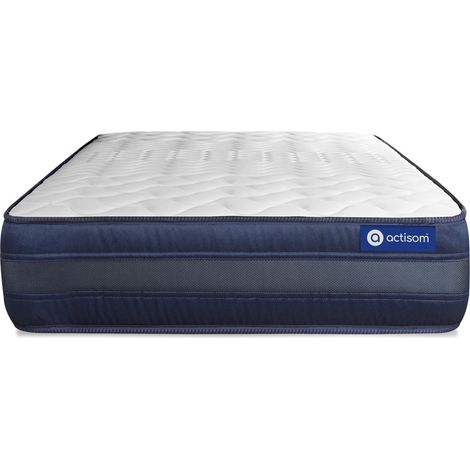 Actiflex tech matratze 100x220cm, Taschenfederkern und Memory-Schaum, Härtegrad 5, Höhe :24 cm, 5 Komfortzonen (1/5)