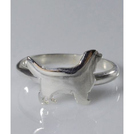 Cavalier King Ring aus Sterlingsilber