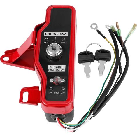 Caixa De Ignição Com Chave, Substituição Prática Para Controle Motor Chave Compatível Motores 168f (1/5)