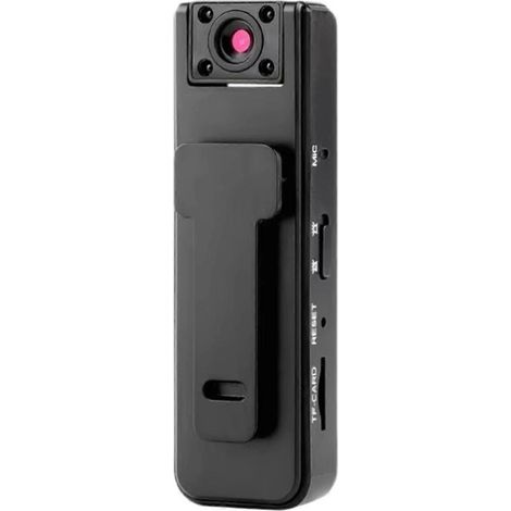 HD1080P Body Worn Camera Support 32G Video Recorder-Black- (1/5)
