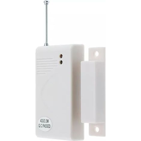 Ultra Secure – Détecteur d'ouverture sans-fil 300 mètres – Autonomie 12 mois – Installation adhésive – Compatible avec alarme KP9 (1/4)