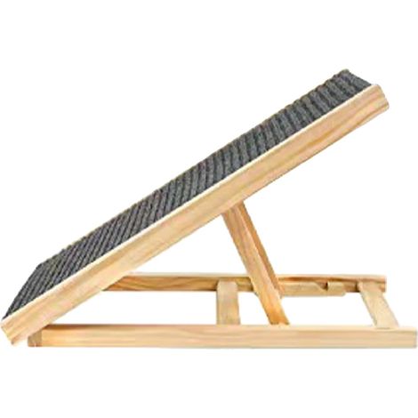 Rampe pour animaux, Construction en bois massif, Design pliable, taille S (1/2)
