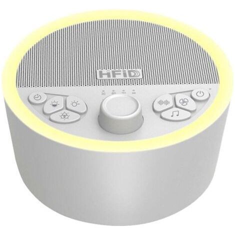 White Noise Machine, Portable White Noise Sleep Device, White Noise Machine with 29 Sounds, Memory Function, Adjustable Timer, Relaxation for Adults, Baby (1/4)