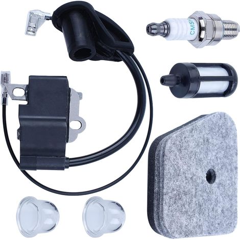Pour Stihl FS90R FS100R FS110R FS130R KM110R FC90 etc. Coupe-bordures pour désherbeur, kit de module de bobine d'allumage, 4180 1302 A, MC 4180 B (1/5)