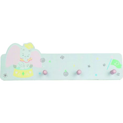 Porte-manteaux en bois fond gris – Dumbo (1/3)