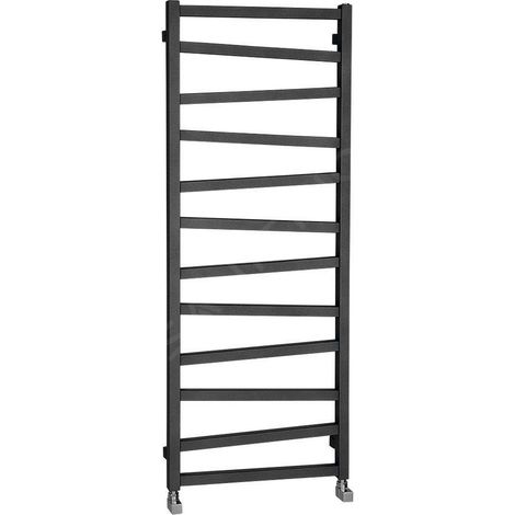 Sapho Zig - Sèche-serviette 50x133 cm, 490 W, anthracite ZG513A (1/5)
