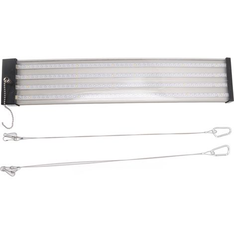 Ortviai Lampe de croissance LED pleine lumière pour plantes d'intérieur – 192 LED, 50 cm, 100-277 V, prise UE (1/5)