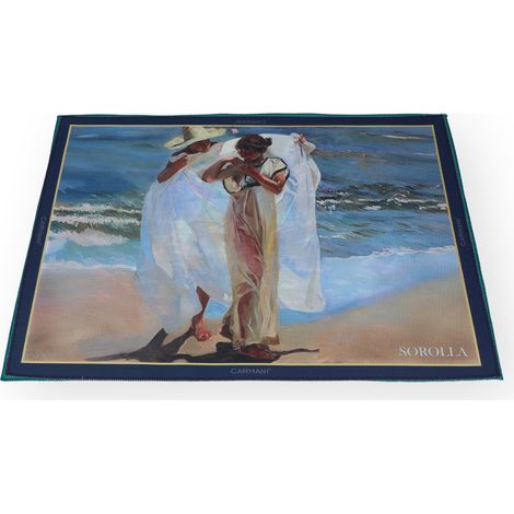 Carmani, Tischset aus Kunststoff, Stück Sorolla/Nach dem Bad