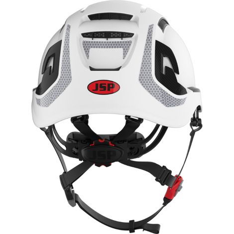 Casque de chantier double norme crémaillère EVO5 ALTA Dualswitch CR2 Blanc