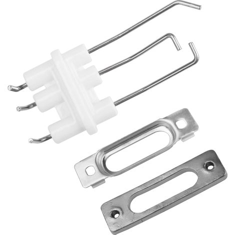 Ensemble sonde d'ionisation (flame rod) avec joint 30012226A pièce de rechange pour chauffe-eau instantanés et chaudières Navien (séries NPE et NCB) (1/5)