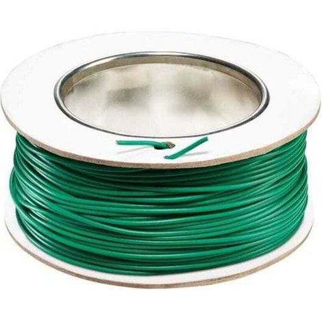 Câble de tondeuse à gazon robotisée, XU, Câble périphérique de tondeuse à gazon, Diamètre 3,4 mm, Total 100 mètres (vert) - KZQ (1/4)