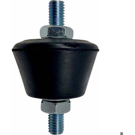 Blocchi antivibranti e fonoassorbenti - Confezione da 4 - Montaggio a parete - Blocchi fonoassorbenti conici - Diametro 38 mm (1/4)
