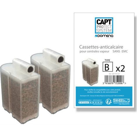 CASSETTES X 2 TYPE B NON EMC POUR PETIT ELECTROMENAGER DOMENA - 500975200 (1/2)