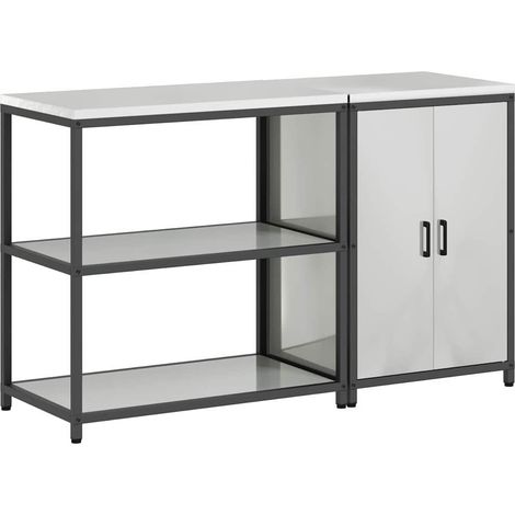 Maison Exclusive - Juego de Almacenamiento de Cocina HATTEM 2 pcs