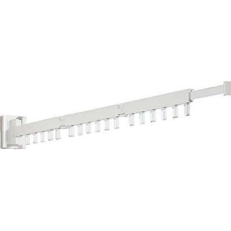 Ménager Punching-Free portant à vêtements extérieur Simple vêtements séchage Rod pliable vêtements séchage Artifact A (1/5)