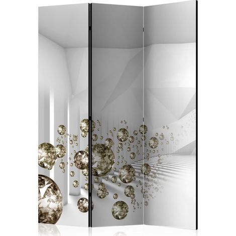 Paravent 3 Volets "Corridor of Diamonds" 135x172cm (1/2)