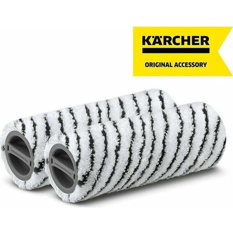 Set di rulli per pietra Kärcher per tutti i Kärcher FC ed EWM 2 (lavabile, senza pelucchi, lavabile in lavatrice a 60°C, per pavimenti duri resistenti, pietra, ceramica) (1/4)