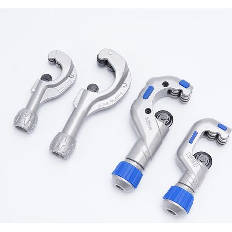 Coupe-tube universel pour cuivre, acier inoxydable et PPR – Outil de coupe précis pour plomberie et réparation frigorifique (1/5)