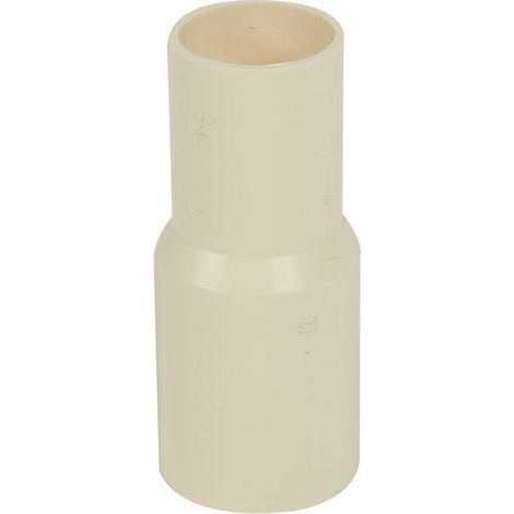 Legrand – Manchon réducteur pour conduits Ø25mm – Réduction de 25mm à 20mm – Couleur sable RAL1015 – Ignifugé pour sécurité accrue