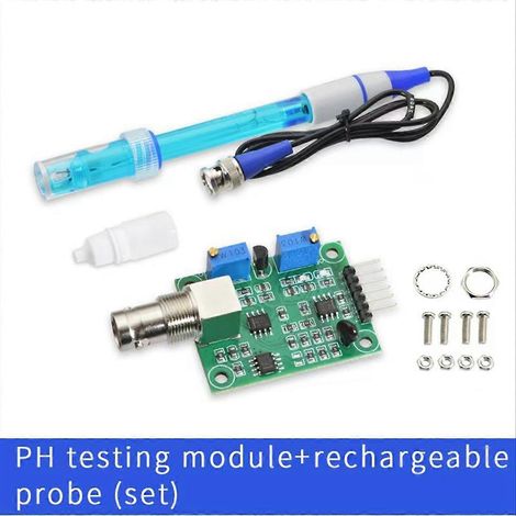 PH4502C Kit module de capteur de détection de pH avec régulateur de détection (1/4)