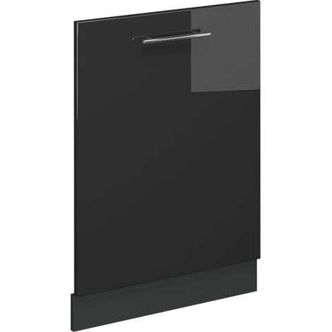 Façade de lave-vaisselle Fame-Line, Anthracite Haute brillance, 60cm sans PT, Vicco (1/4)