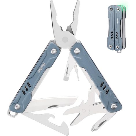 Mini Sailor S11 Multi-Outil 11 en 1 Pince Compacte EDC(Bleu) (1/5)