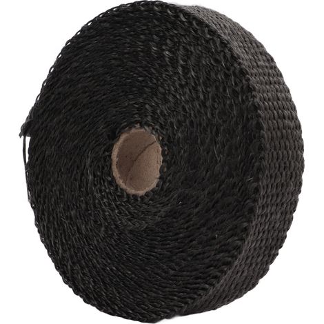 Laine de protection thermique en fibre de verre pour échappement auto et moto, tissu isolant haute température (1/5)