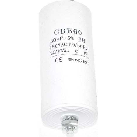 Universal 50UF Microfarad Appliance Motor Start Run Capacitor (1/2)