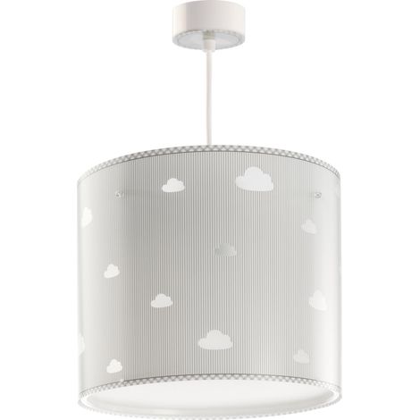 Lustre Chambre Lampe Suspension Plafonnier Pour Enfants, Nuages Gris, 62012ME, E27 (1/5)