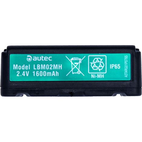 BATTERIA ORIGINALE AUTEC LBM02MH NiMH 2,4V 1600 mAh R0BATT00E0012
