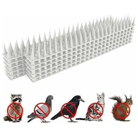 Picchi anti-piccioni per balcone, repellente per piccioni, anti-gatto, anti-uccelli, spaventapasseri per uccelli, spaventapasseri per piccioni, tecnologia per uccelli, protezione del giardino con picc (1/5)
