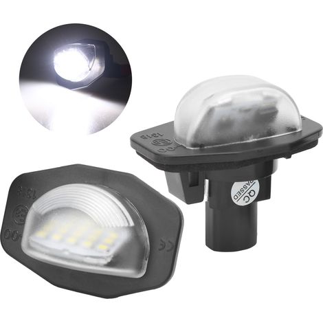 Energieeffiziente weiße LED-Kennzeichenbeleuchtung 81270-12521 für ALPHARD GGH20 (2008–2014) (1/5)