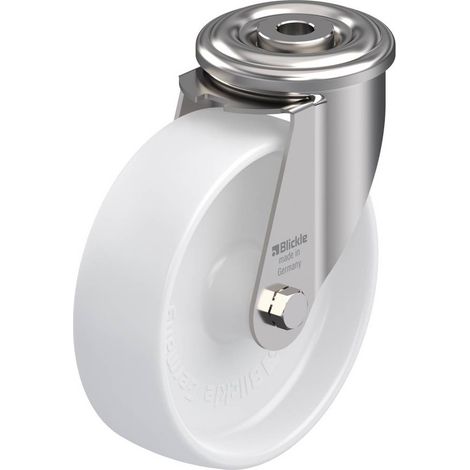 [NEUWERTIG] B-Ware Blickle Lenkrolle Rolle 464305 Lexr Po 125 G Durchmesser 125mm 150kg