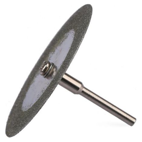 Set di 5 dischi da taglio in acciaio al carbonio (60 mm), mini lama diamantata con gambo da 3 mm per trapani e utensili rotanti (1/5)