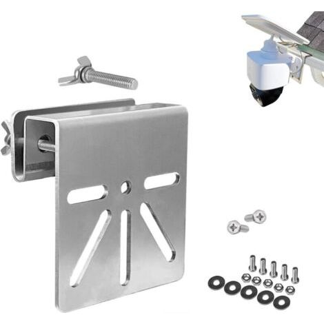 Support de gouttière - Compatible avec la caméra Eufy SoloCam S340 - Convient pour le montage de caméras dôme/panoramiques et inclinables (1/5)