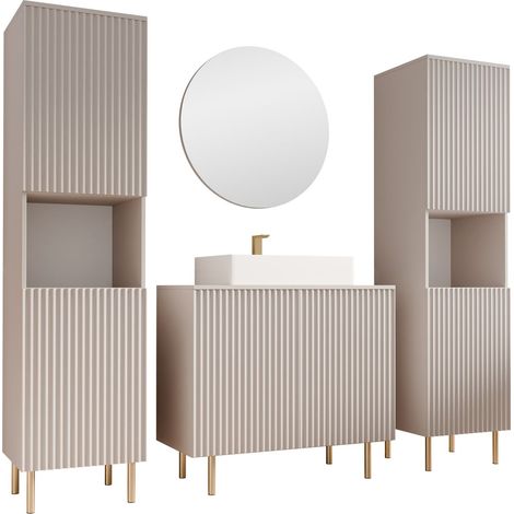 Conjunto de mueble de baño Virdomi 114, Cachemira (1/4)