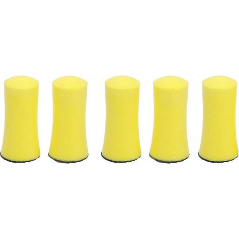 5-teiliges Handschleifblock-Polierpad-Set (1 Zoll) für die Autopflege