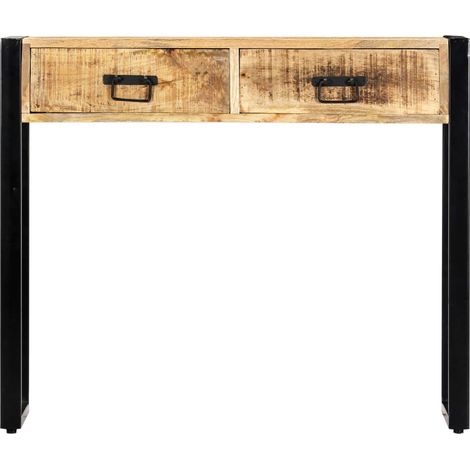 Maison Exclusive - Tavolo Consolle 90x30x75 cm in Legno Massello di Mango