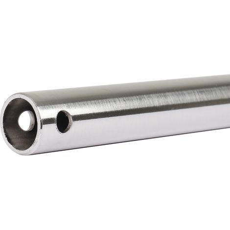 Ceiling fan extension rod brushed chrome in various lengths