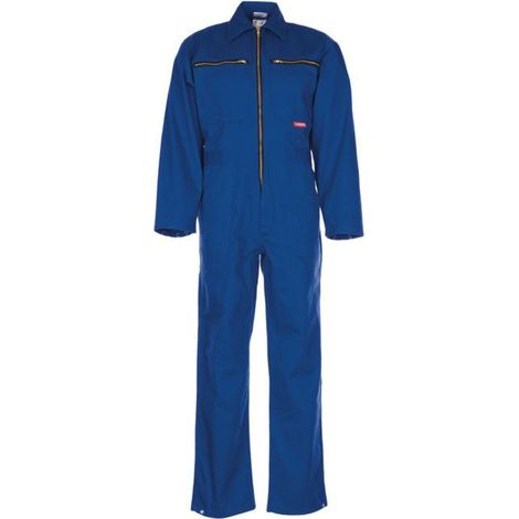 Combinaison rallye BW 290 Taille 60 bleu bleuet 100 % coton 290 g/m² (1/4)