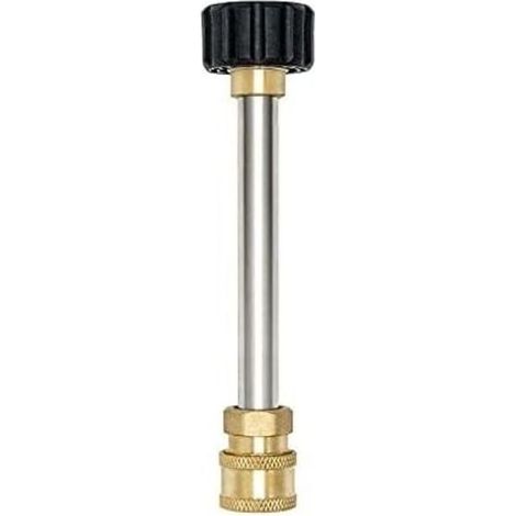 Top Adaptateur de Laveuse à Pression,1/4 Raccord Femelle Connecteur Rapide,Cou Coupleurs de Baguette Spary Adaptateur de Pistolet et Laveuse à Pression pour Karcher HD (1/3)
