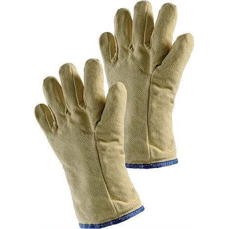 JUTEC Gants de protection thermique 5 doigts avec isolation taille unique H115B130