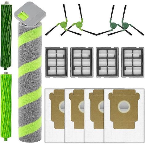 Filtre pour aspirateur brosse pour aspirateur Filtre de brosse pour aspirateur filtre de pièce détachée Kit pour IRobot Roomba Max 705 Combo Aspirateur Main Side Brosse Dust Bags Filtres Roller Serpil (1/5)
