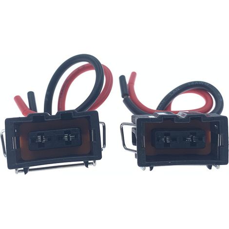 Connecteur de faisceau de câblage de klaxon en forme d'escargot pour Volkswagen Lavida, Tiguan, New Passat, Octavia, Sagitar et Lamando -- JB1084-2P